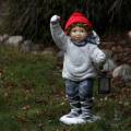 Figura świąteczna Chłopiec w czerwonej czapce 57cm