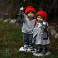 Figura świąteczna Chłopiec w czerwonej czapce 57cm