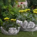 Stone flower pot - large
