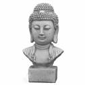 Buddha bust on a pedestal