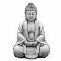 Mały Budda medytujący