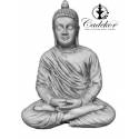 Meditierender Buddha in einem Gewand