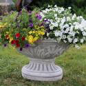 Oval flower pot
