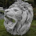 Płaskorzeźba Duży lew z grzywą 