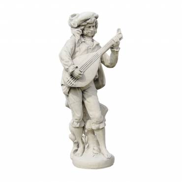 Figura Bard z mandoliną