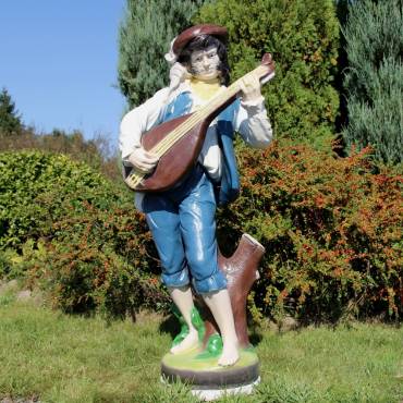 Figure Bard with mandolin