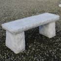 Stone imitation bench