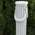 Column with ribbons