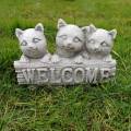 Die Katzen heißen dich willkommen!