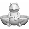Frog with pots