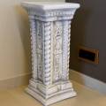 Baroque column with motif