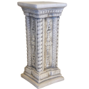 Baroque column with motif