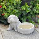 Animal bowl with a dog
