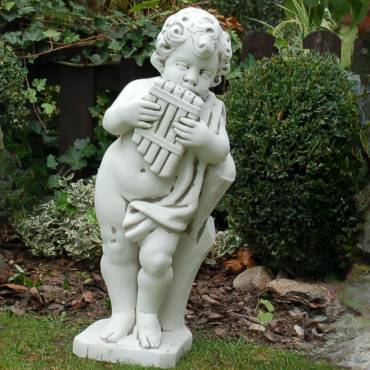 Cupid playing the Pan Flute