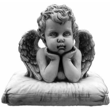 Engel auf einem Kissen 2