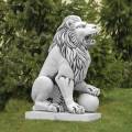 Lion with raised paw - left