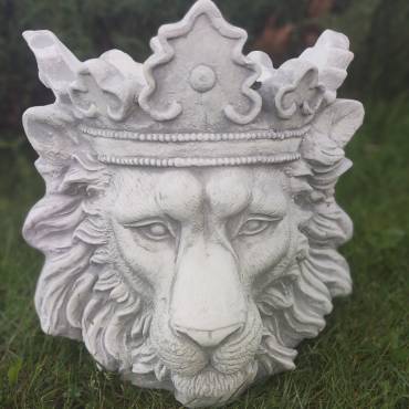 Blumentopf - Löwe in einer Krone