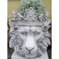 Flowerpot - Lion in a crown